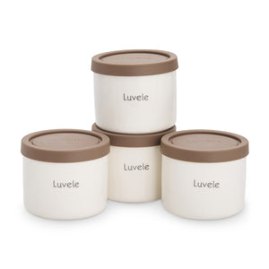 Luvele Pure Yogurt Maker | 4x 400ml (4x 13.5oz.) Jars SCD & GAPS DIET | 1.5L Capacity