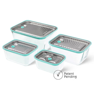 LUVELE FRESH VACUUM CONTAINER | FOUR PIECE SET