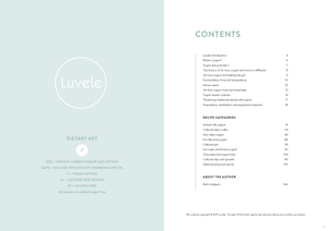 The Luvele 24 Hour Yogurt Recipe E-Book