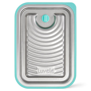 LUVELE VACUUM FOOD STORAGE CONTAINER SET | THREE PIECE SET 1.3L Plastic free