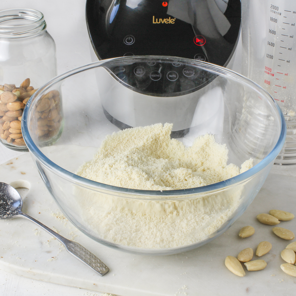 Homemade almond meal & flour in seconds