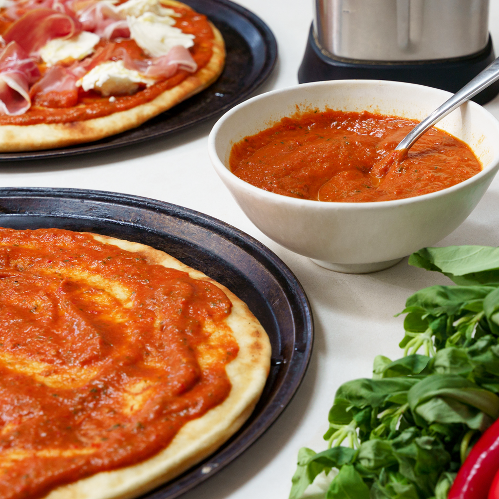 Fresh and easy blender pizza sauce - Luvele US
