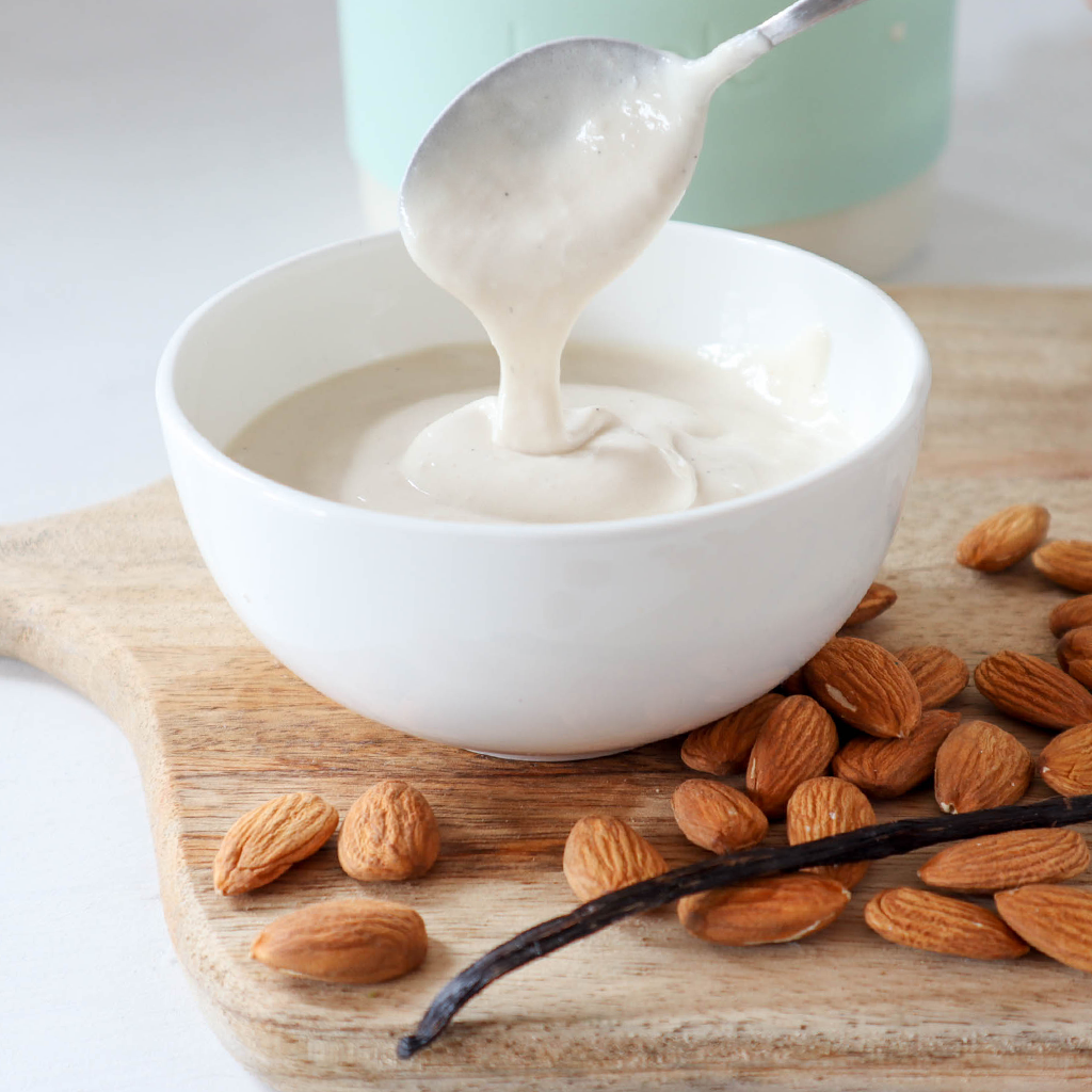 How to thicken homemade plant-based yogurt