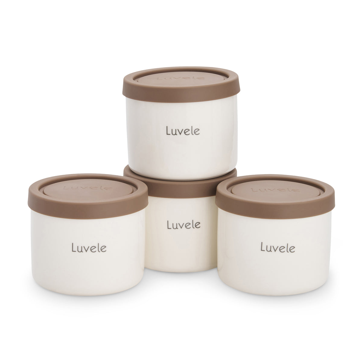 Luvele Pure Yogurt Maker | 4x 400ml (4x 13.5oz.) Jars SCD &amp; GAPS DIET | 1.5L Capacity