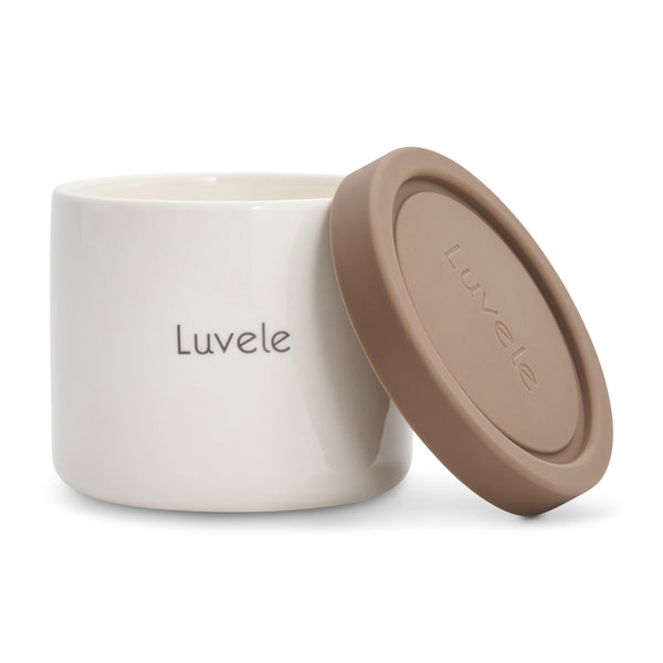 Luvele 4 x 400ml | (4 x 13.5oz.) ceramic yogurt jars | Compatible