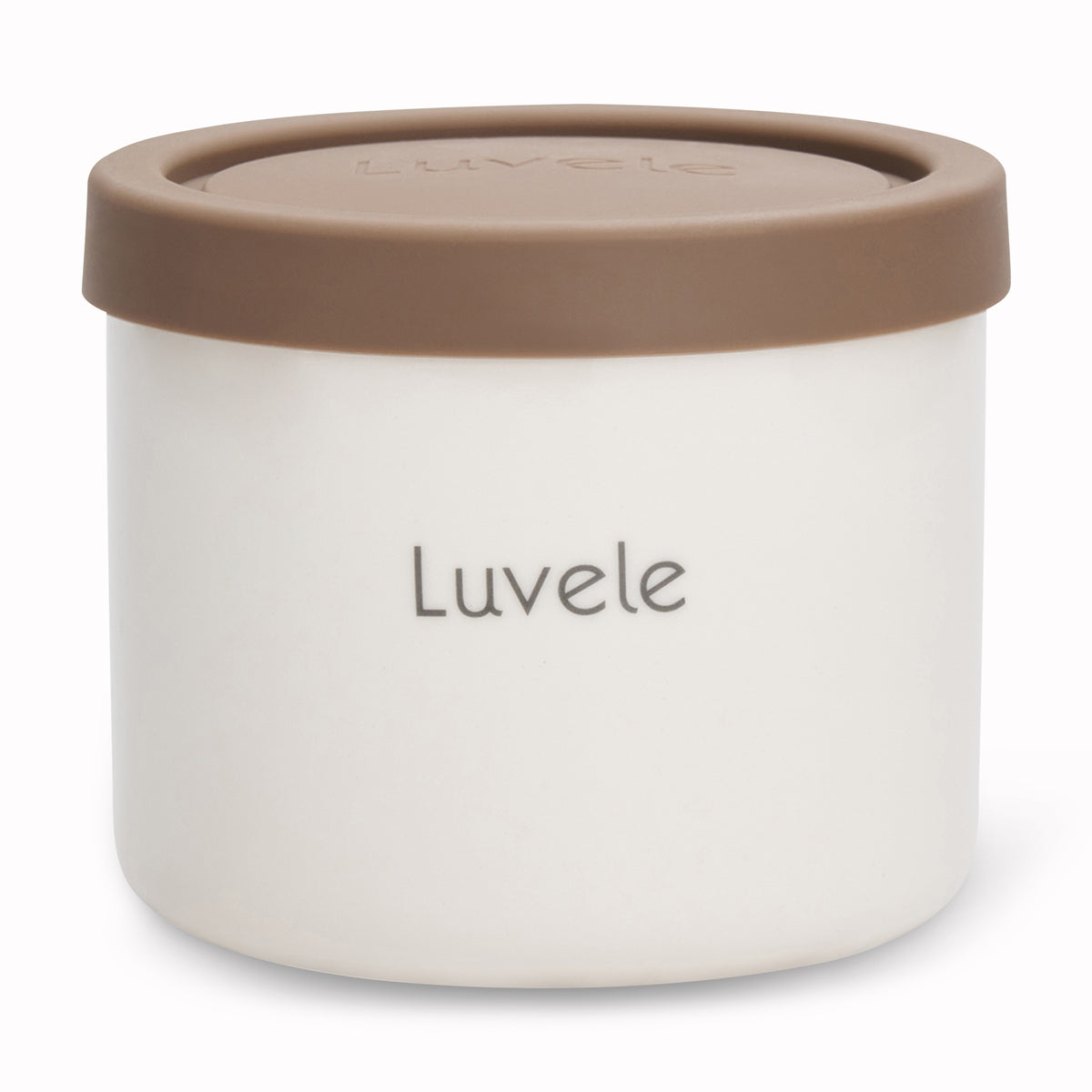 Luvele 4 x 400ml | (4 x 13.5oz.) ceramic yogurt jars | Compatible with Pure Yogurt Maker