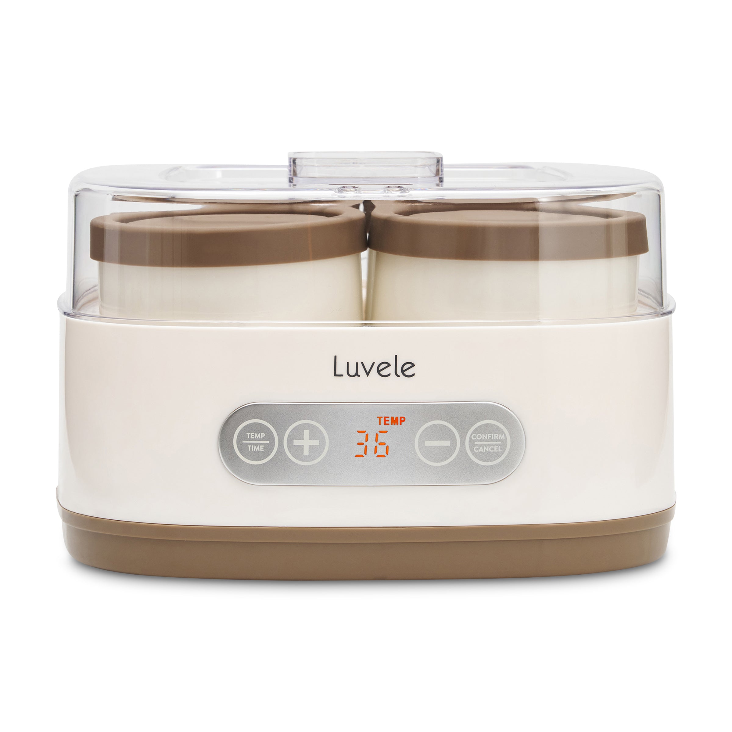 Luvele Pure Yogurt Maker | 4x 400ml (4x 13.5oz.) Jars SCD & GAPS DIET - Luvele US