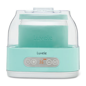 Luvele Pure Plus Yogurt Maker | 2.1qt (2L) Glass Container SCD & GAPS Diet