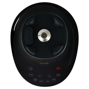 Luvele Vibe Blender base top-down view showing drive socket and control panel