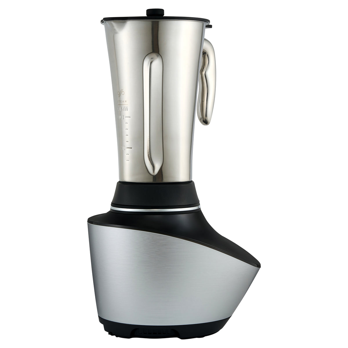 Luvele Vibe Blender side profile showing measurement markings on jug