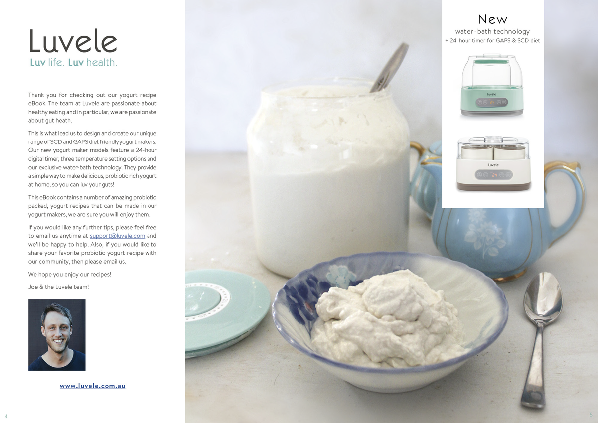 The Luvele 24 Hour Recipe Handbook Viewable on Apple iBooks EPUB Format