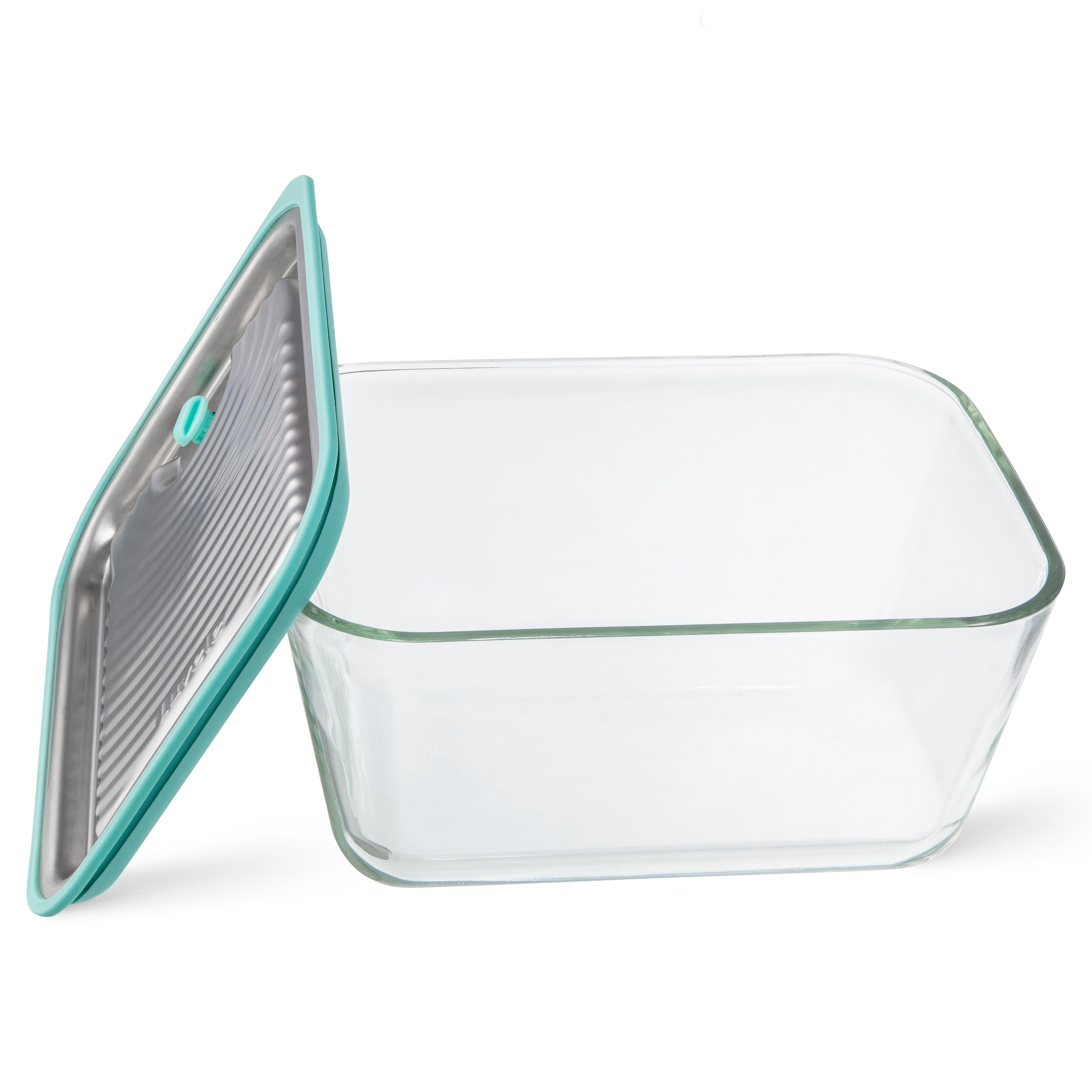 LUVELE GLASS VACUUM FOOD CONTAINER FOUR PIECE SET MEAL PREP CONTAINERS -  Luvele US