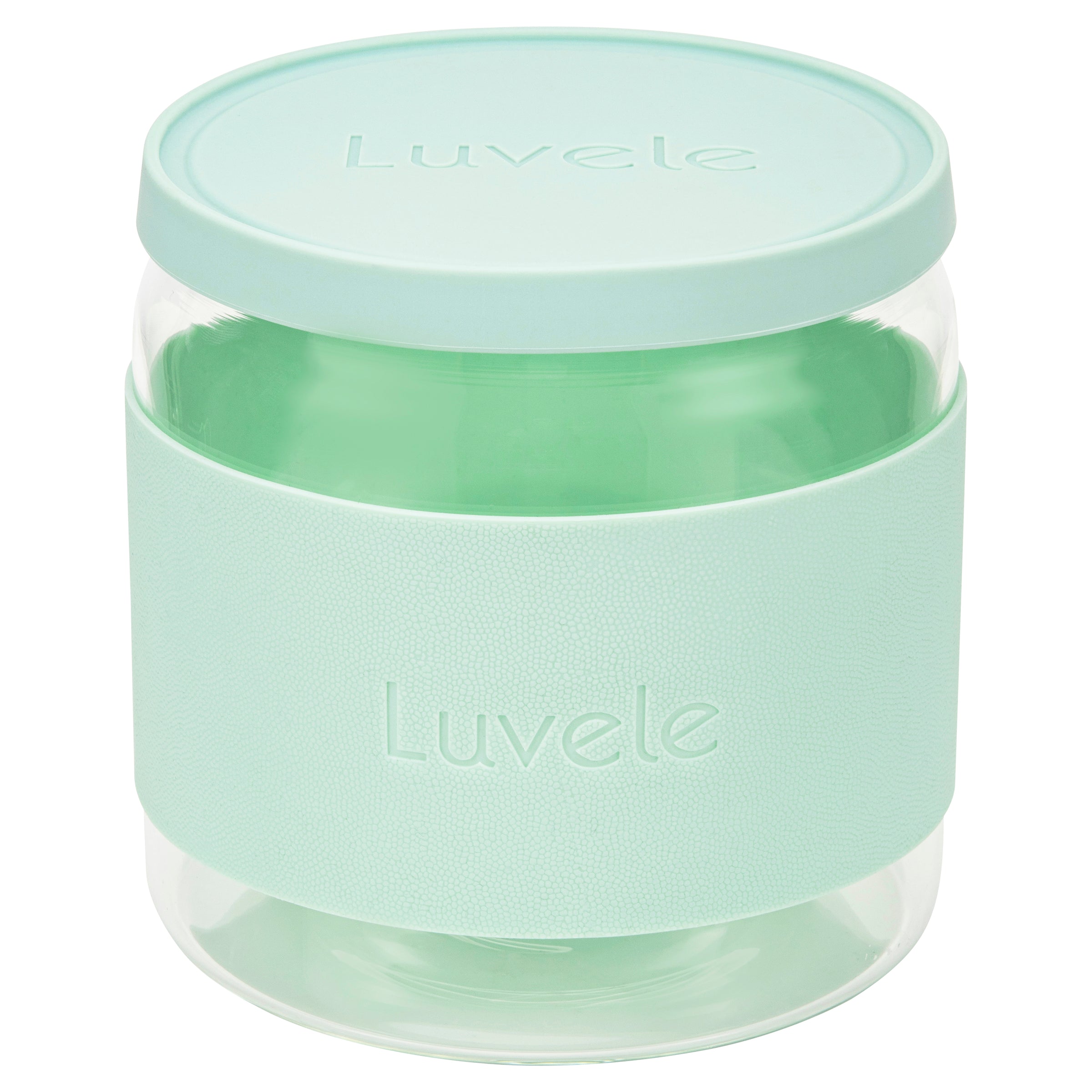 Luvele 2 Litre, (2.1qt.) Glass Yogurt Container